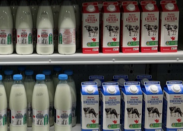 Nueva leche de Alcampo 'Cultivamos lo Bueno'