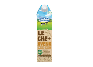 Asturiana lanza leche con avena