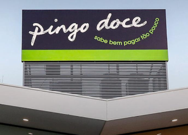 Exterior de un supermercado Pingo Doce