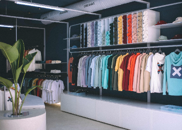 Interior de Blue Banana