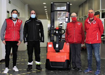 Donación de Toyota Material Handling a Cruz Roja