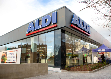 Tienda de Aldi en Guadarrama (Madrid)