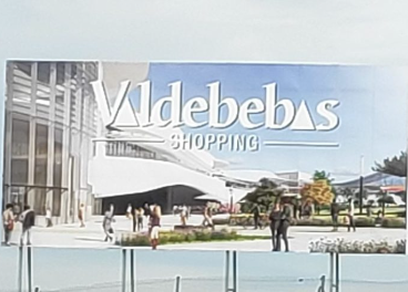 Cartel del futuro Valdebebas Shopping