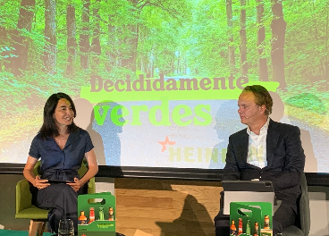 Carmen Ponce y Etienne Strijp, de Heineken