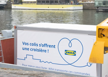 Ikea se lanza a las entregas fluviales