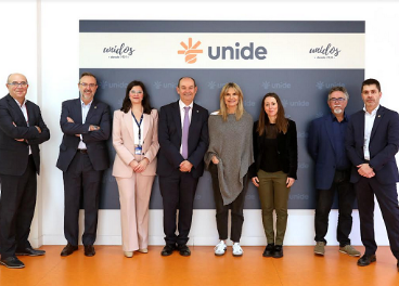 Amparo Merino y Aicha Belassir visitan Unide