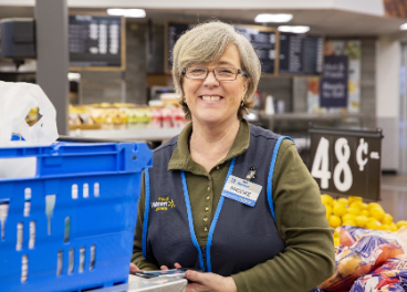 Empleada de Walmart