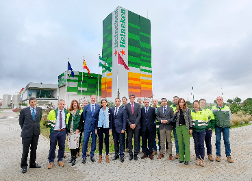Foto de la visita a la planta de Heineken