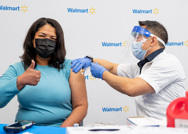 Éxito de Walmart en vacuna contra covid-19