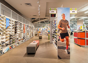 Interior de la tienda de Sprinter