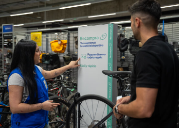 Decathlon impulsa la recompra