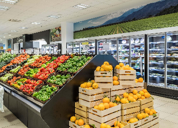 Interior de supermercado de Grupo IFA
