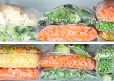 Cae un 1% la producción de verduras congeladas