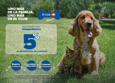 Carrefour lanza un club para animales