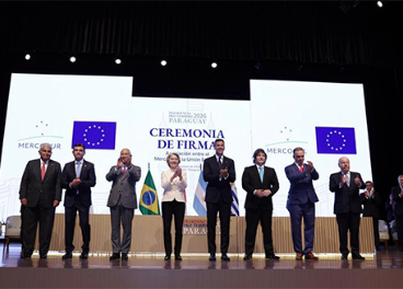 Firma acuerdo UE y Mercosur