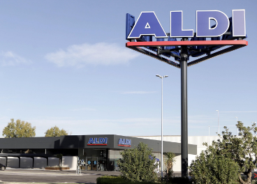 Aldi introduce las redes sociales en sus tiendas