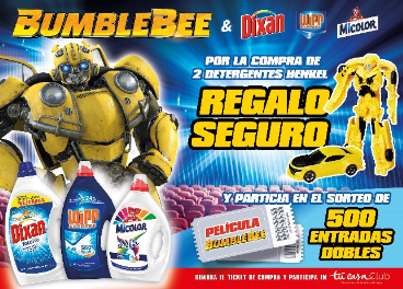 Promoción de los detergentes de Henkel