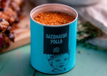 Sazonador de pollo Just Spices 75 g.