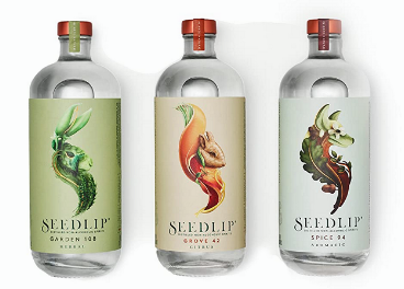 Tres referencias de Seedlip, de Diageo