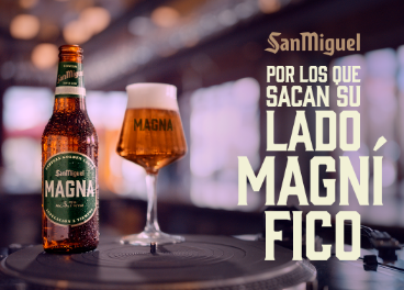 Visual de la cerveza Magna de San Miguel