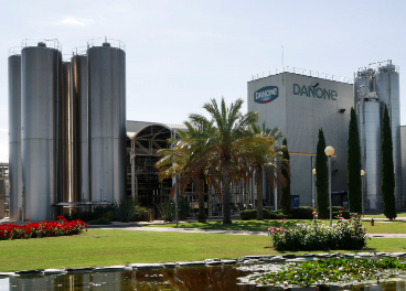 Fábrica de Danone en Aldaya (Valencia)