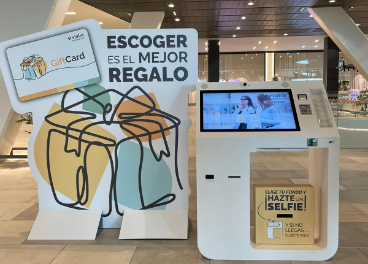 Punto de recogida de la 'Gift Card'