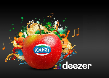 Manzana Kanzi y Deezer