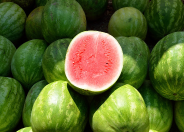 La sandía, una de la fruta más destacada