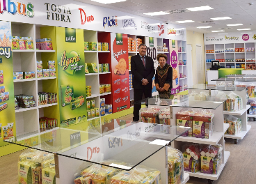 Interior de la tienda en Aguilar de Campoo