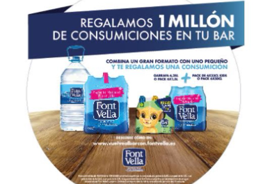 Consumiciones de Aguas Danone