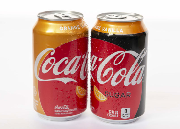 Coca-Cola sabor naranja con vainilla