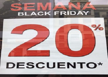 Cartel de Black Friday