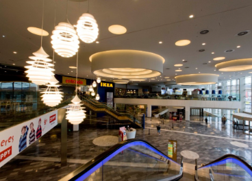 Interior del centro comercial Río Shopping