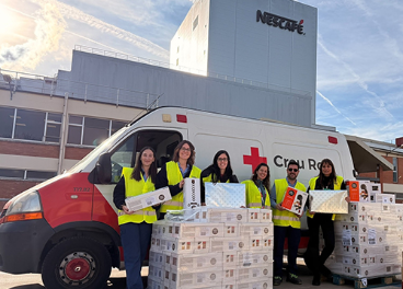 Nestlé Gerona y Cruz Roja