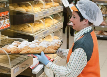 Trabajadora de Mercadona