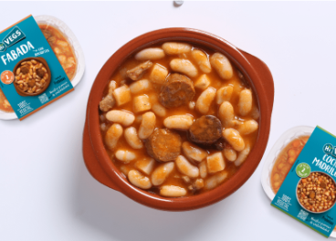 Fabada vegana de Hi Vegs!