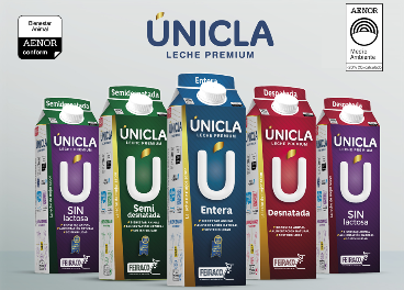 Leche premium Unicla, de CLUN