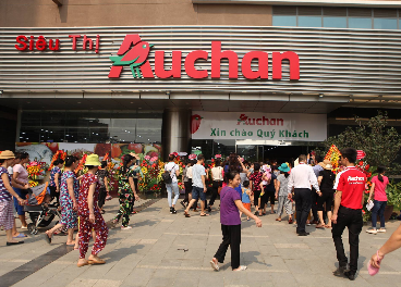 Tienda de Auchan Retail en Vietnam
