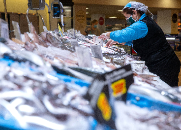 Pescadería en Caprabo