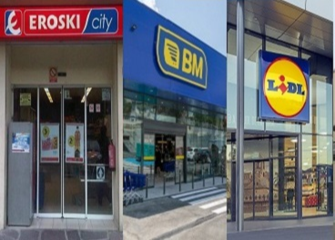 Eroski reina en Navarra, con repuntes de BM y Lidl