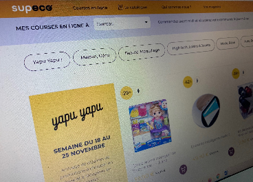 Tienda online de Supeco (Carrefour)