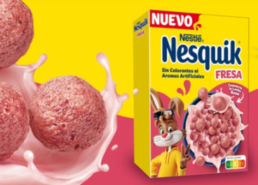 Nuevo Nesquik Cereales Fresa de Nestlé