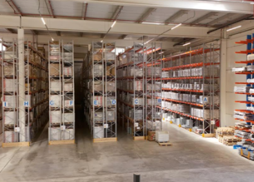Almacén de TransNatur, AR Racking