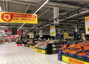 Tienda de Carrefour en Cádiz