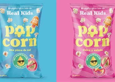 Palomitas naturales para niños, Real Kids