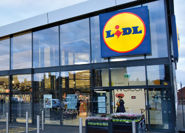 Tienda de Lidl en Reino Unido