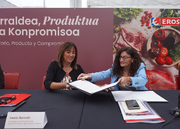 Eroski crece un 217% en frescos vascos