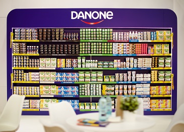 Danone reduce 1.230 T de azúcar añadido desde 2019