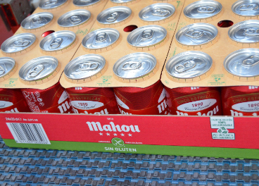 Mahou elimina 1.000 toneladas de plástico