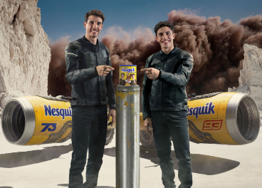 Nesquik ficha a hermanos Márquez